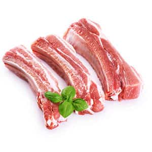 French Raw Pork Ribs